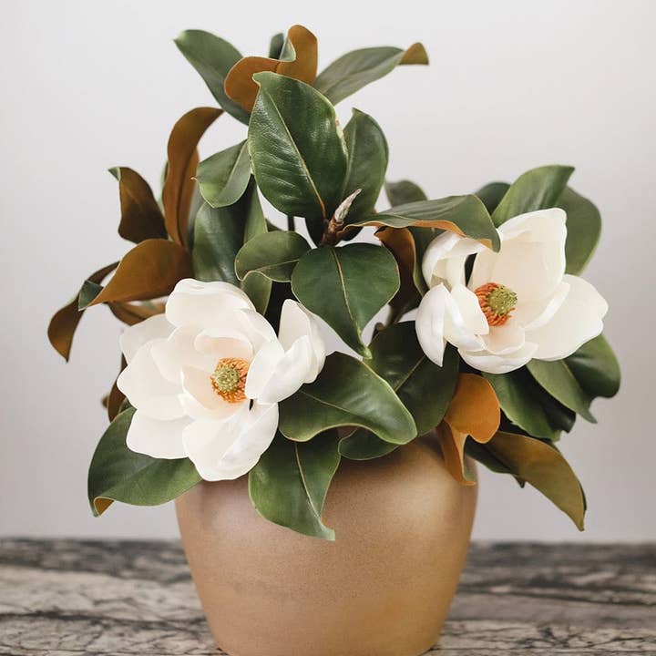 Prestige Botanicals - Wholesale Artificial plant - Faux Magnolia Leaves 14"4