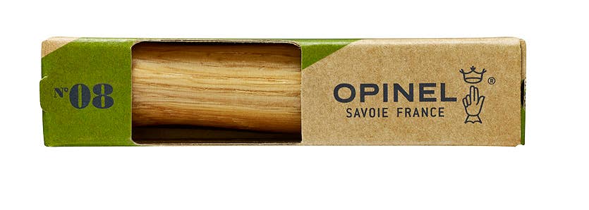 Opinel - Wholesale Pocket Knife/Holder - No.08 Stainless Premium Wood Folding Knives3