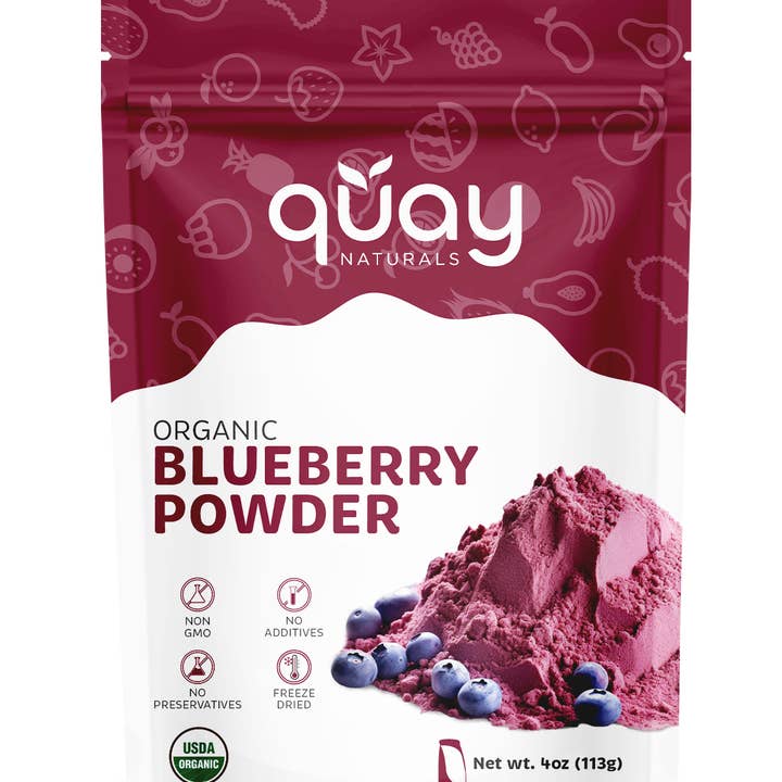 Organic Blueberry Extract Powder for wholesale by Quay Naturals