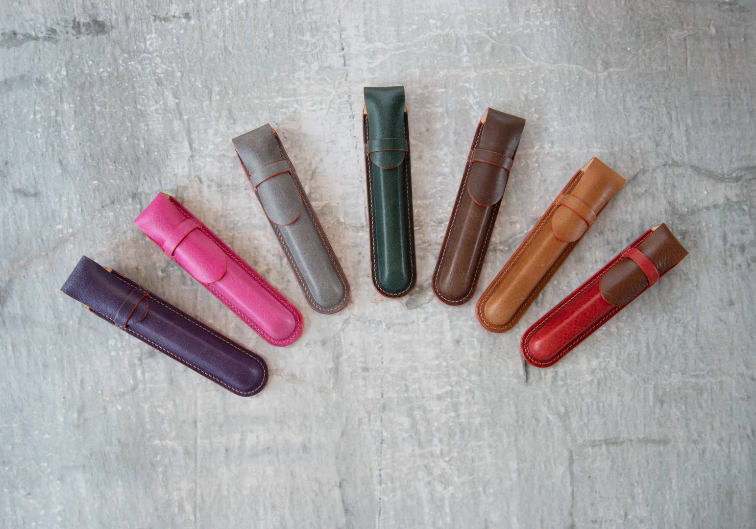 Creatico - Wholesale Pen & Pencil Holder - Leatherkind Amalfi Regular Pen Case27