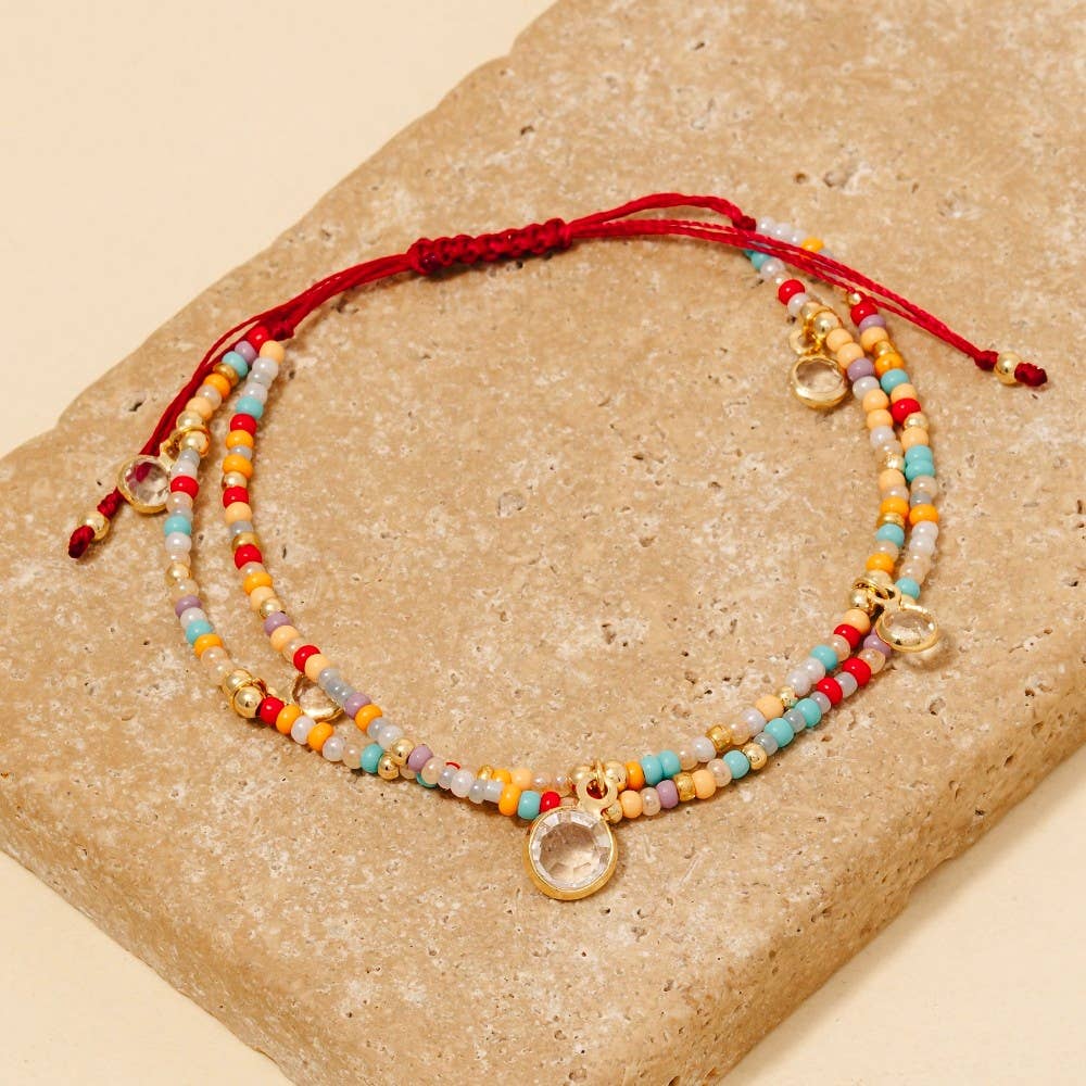 Anarchy Street – Engroshandel Perlearmbånd – Gem Charms Frø Perlejusterbar Snorarmbånd2