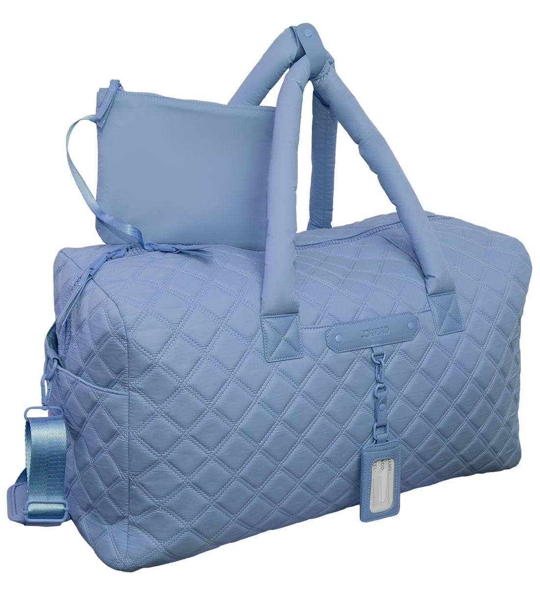 Magid – Saco de viagem - Mulher por atacado – Bolsa de bagagem Joan & David de 22 polegadas acolchoada com pára-quedas acolchoada de diamante com etiqueta de nylon14