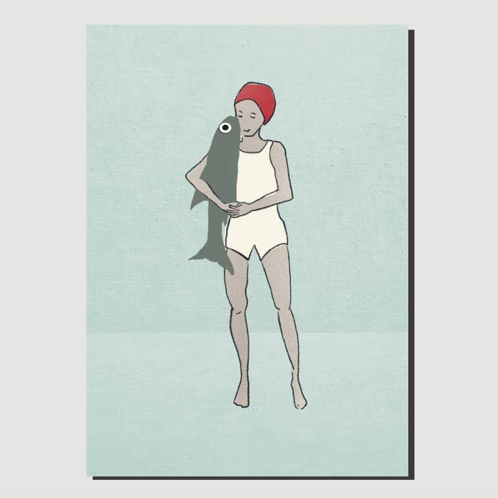 Vykort FÅNGADE! för wholesale av madame.peng