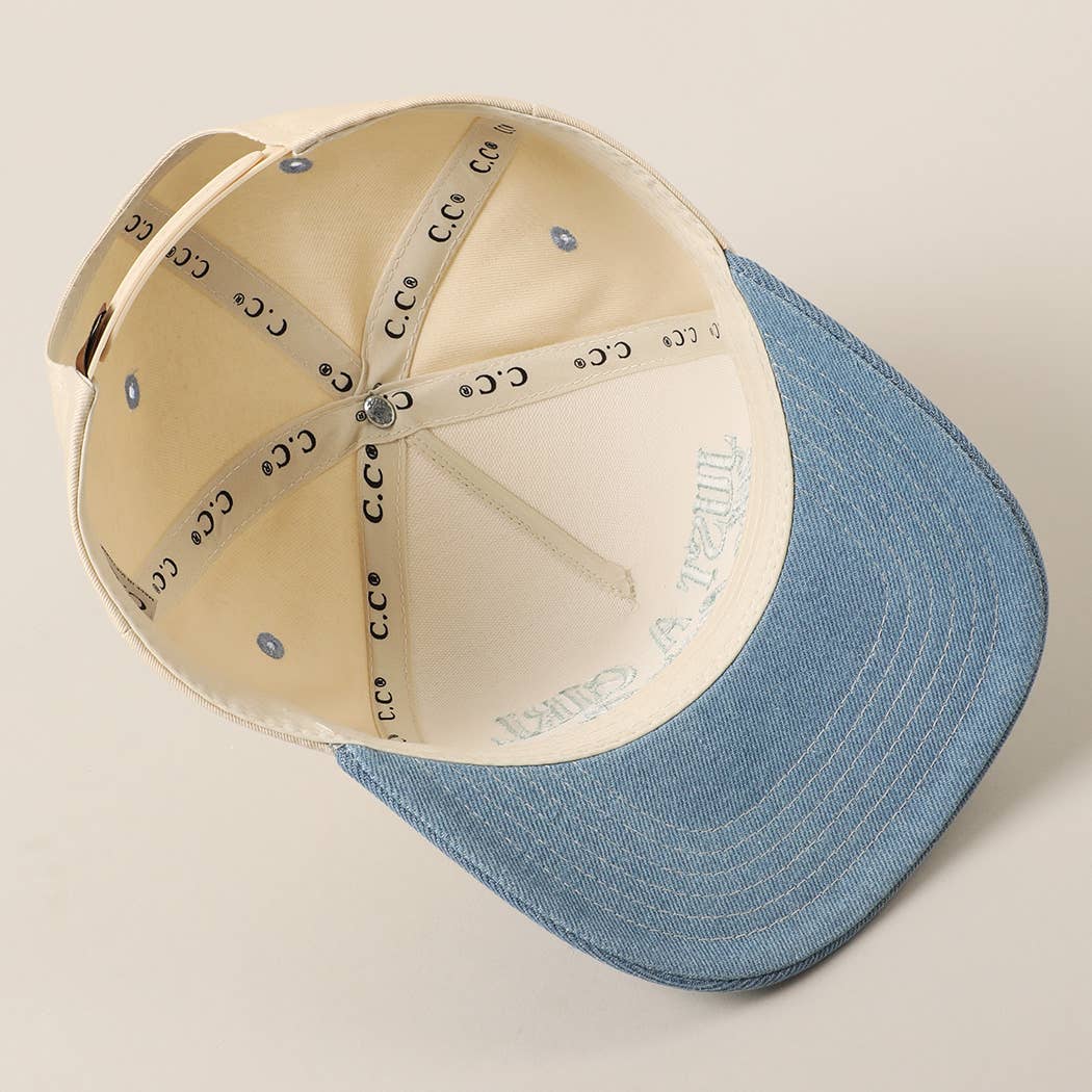 Fashion City - Wholesale Trucker Hat - Women's - Just A Girl Who Loves Jesus Embroidery Trucker Hat19