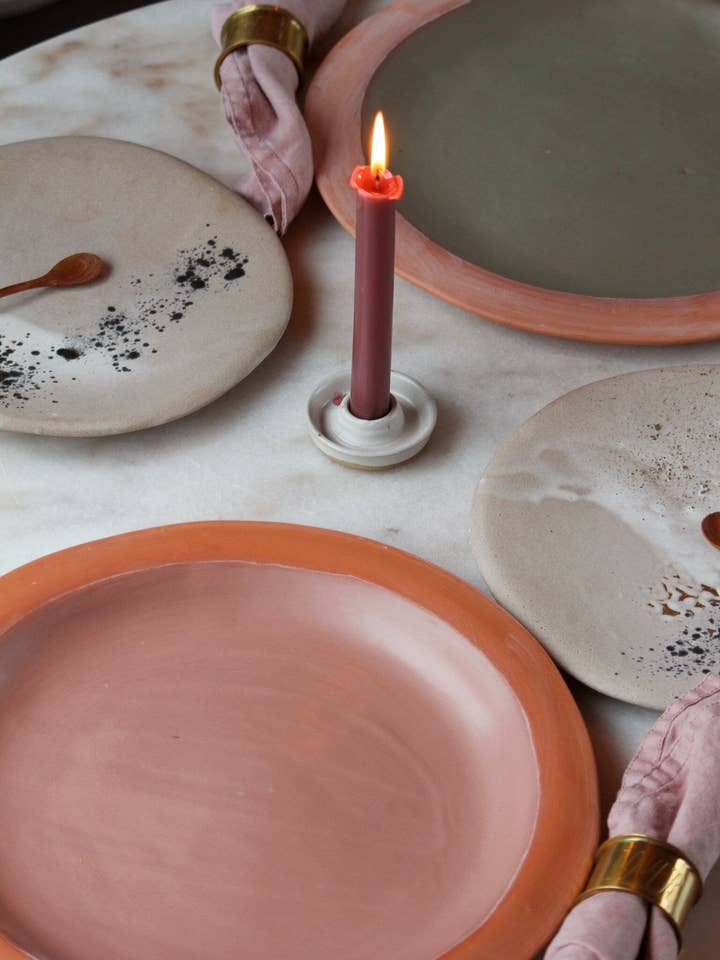 Terracotta Platter for wholesale by Beau Rush Ceramics