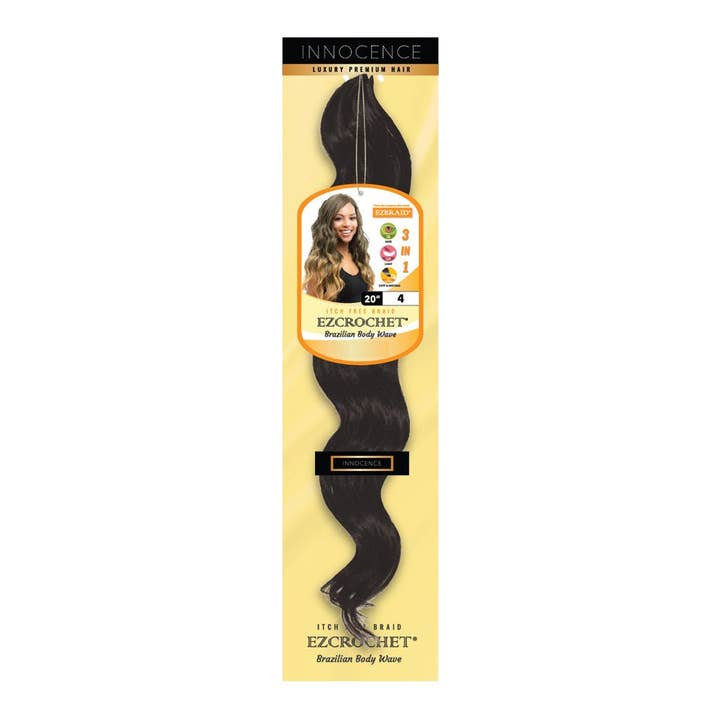 EZBRAID UK - Wholesale Hair Extensions - EZCROCHET Brazilian Body Wave 20"5