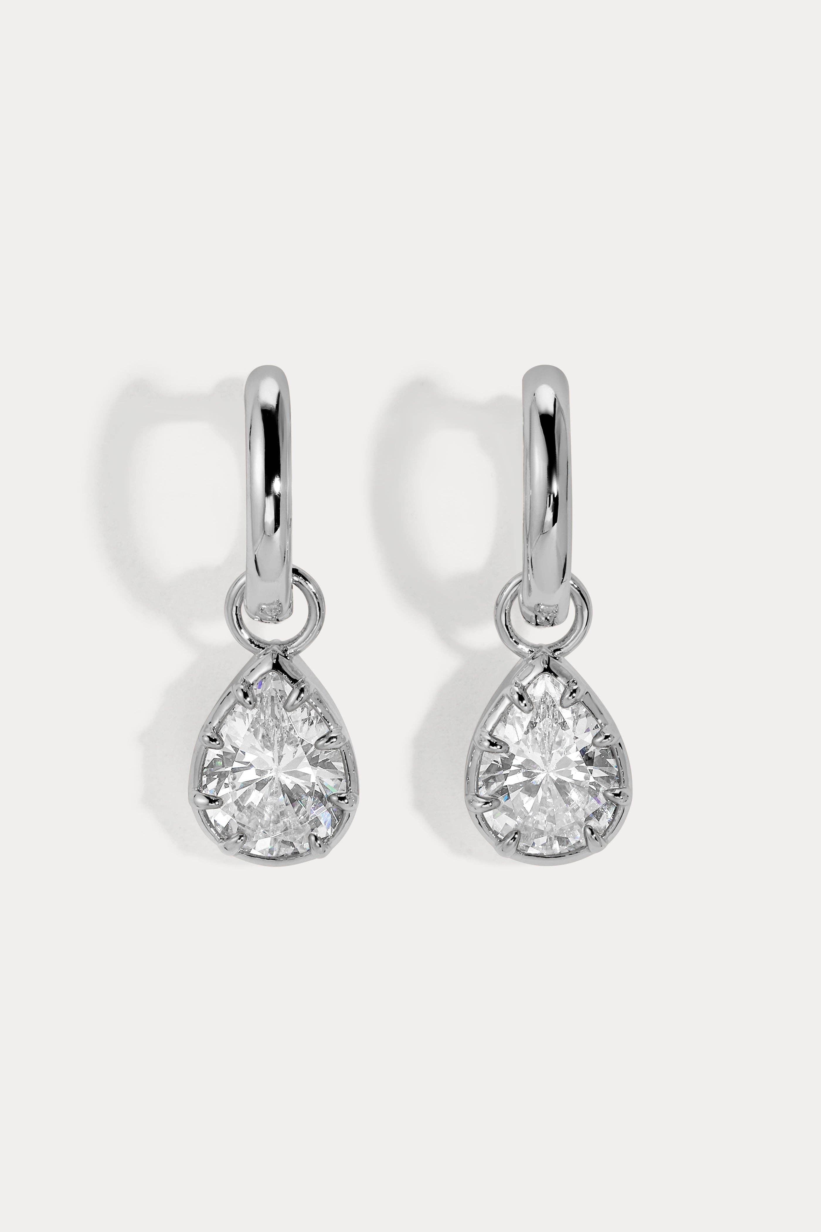 Lili Claspe - Wholesale Dangle Earrings - Estelle Pear Drops1