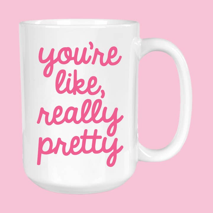Girl Affirmations, Pretty Vibes, Girly Gifts, Coffee Mug for wholesale by GirlySips