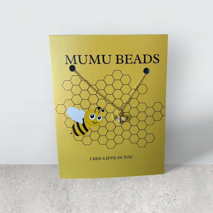 Mumu Beads - Wholesale Pendant/Charm Necklace - Classic Bee Necklace5