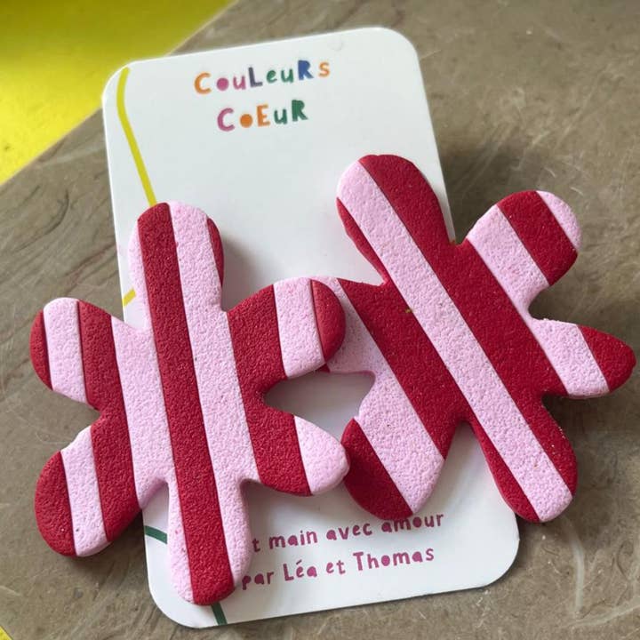 Buenos Aires - Röd & Rosa för wholesale av Couleurs cœur