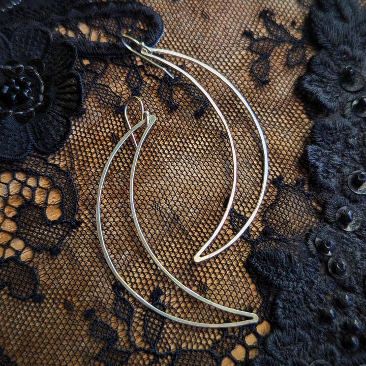 Over The Moon Earrings for wholesale by Maxi Cif Designs