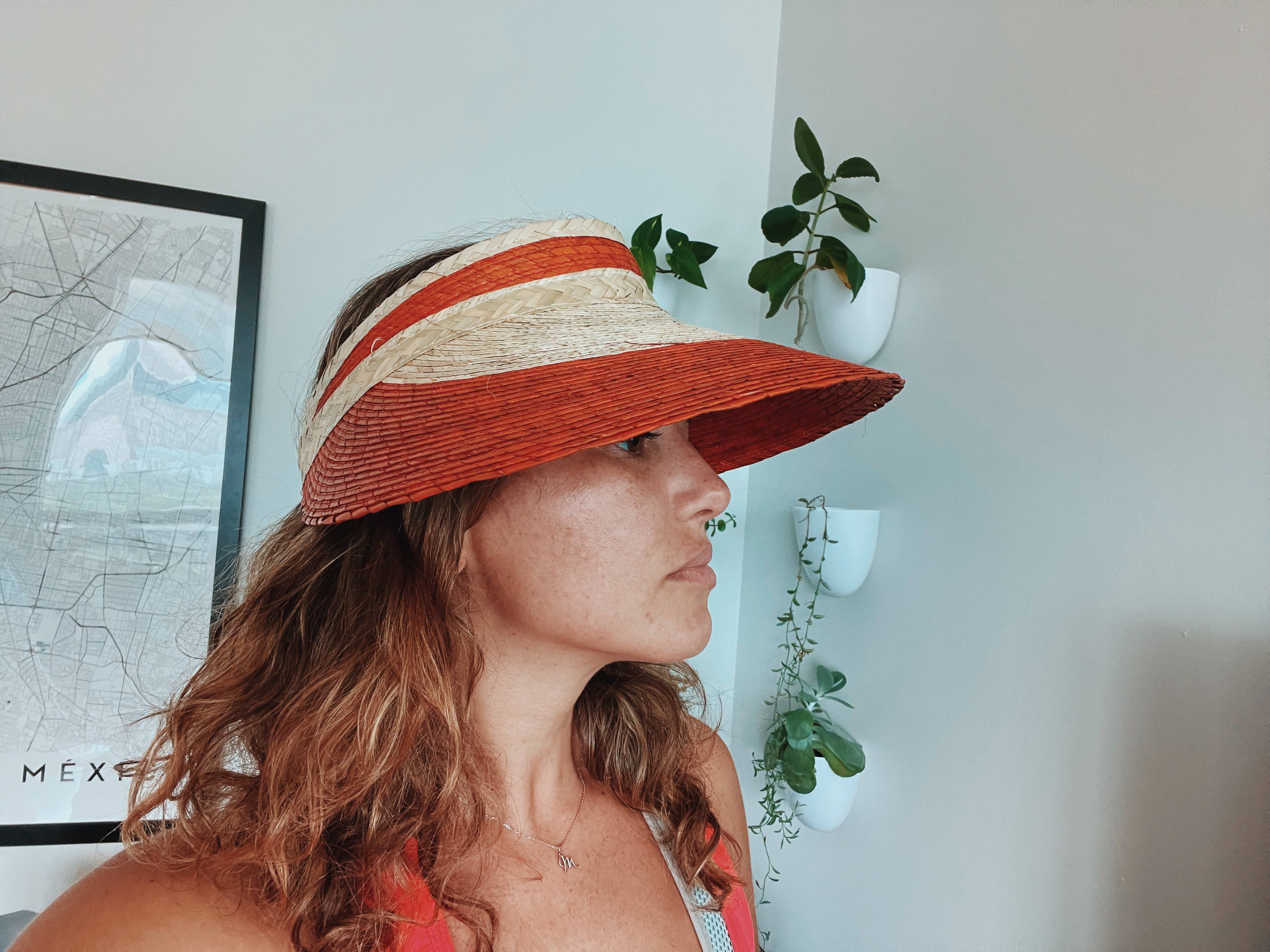 Pura Vida - Wholesale Visor - Women's - Women's Straw Hat Beach Visor7