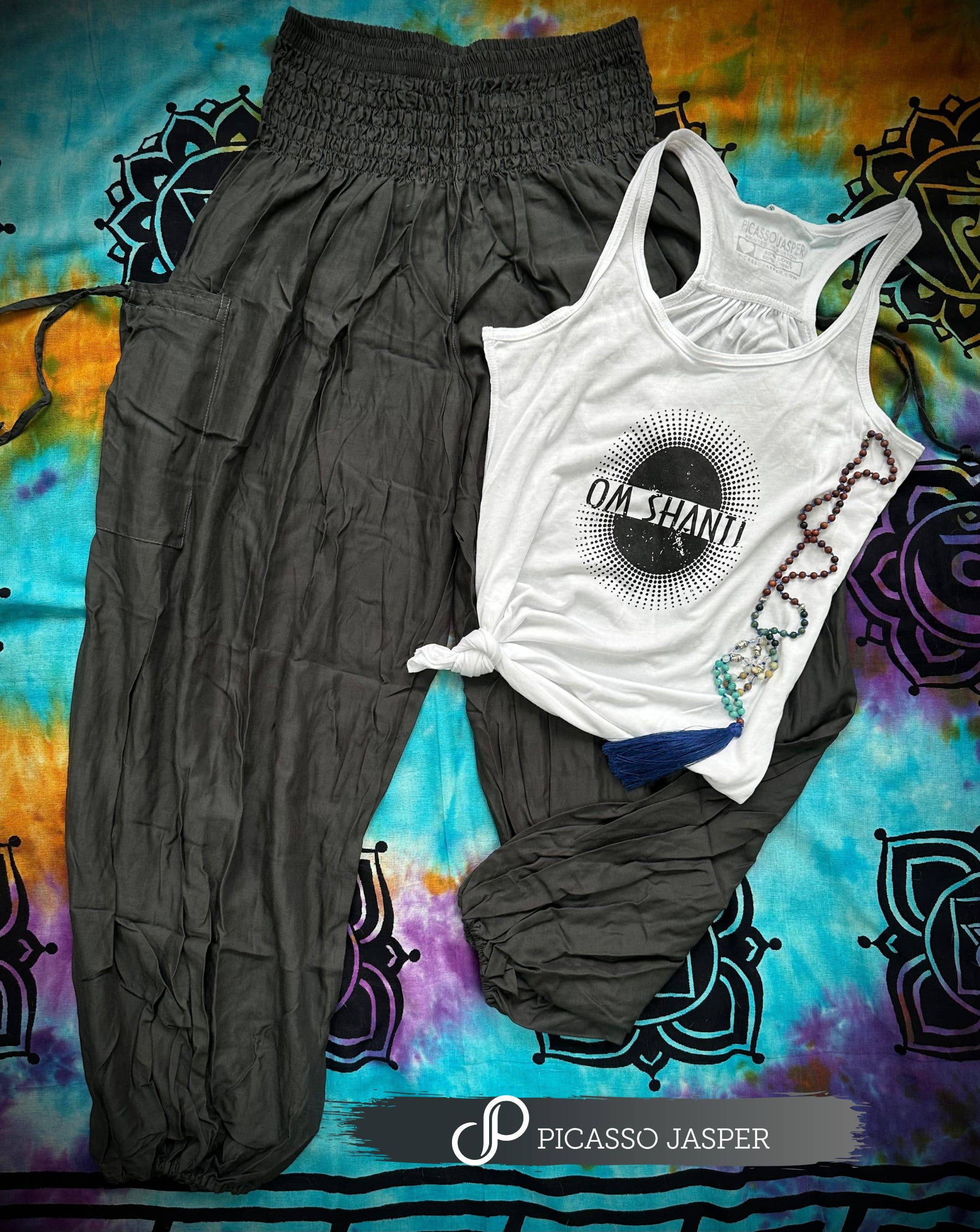 Picasso Jasper - Wholesale Tank Top - Women's - Om Shanti, Flowy Yoga Tank2
