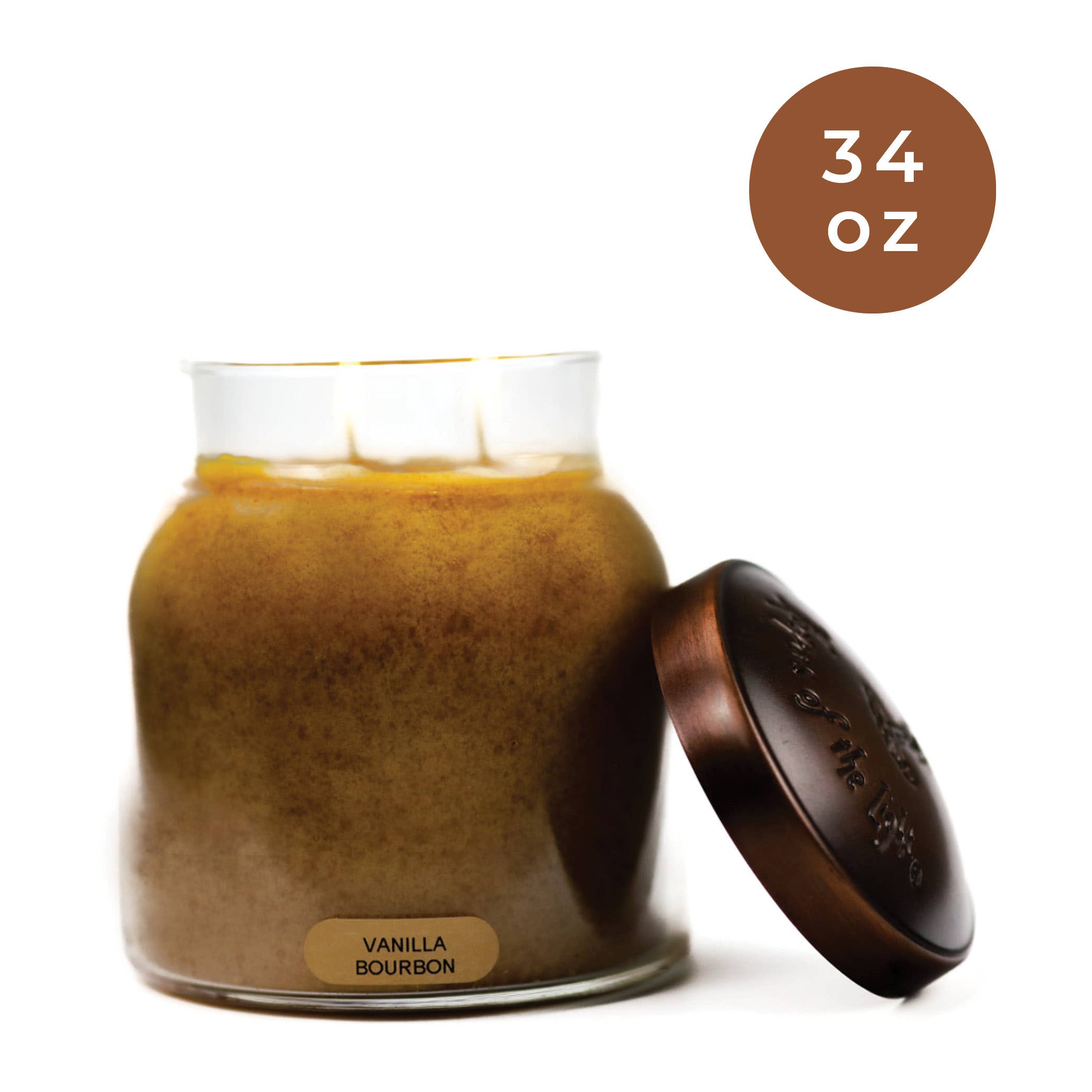 A Cheerful Giver - Vente Bougie en bocal - Bougie KOTL Papa (34 oz.) — Vanilla Bourbon1