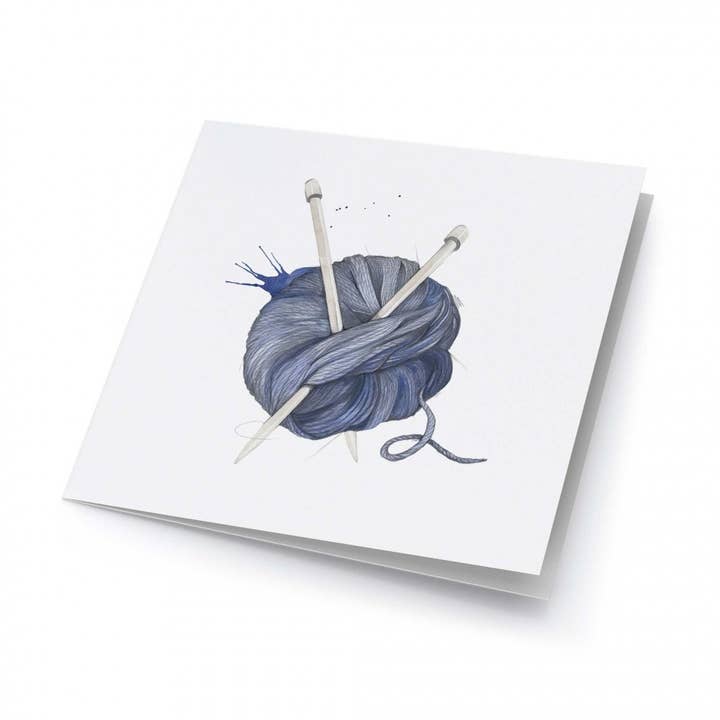 Grandes cartes d'art - Aiguilles à tricoter pour la vente par Emmeselle