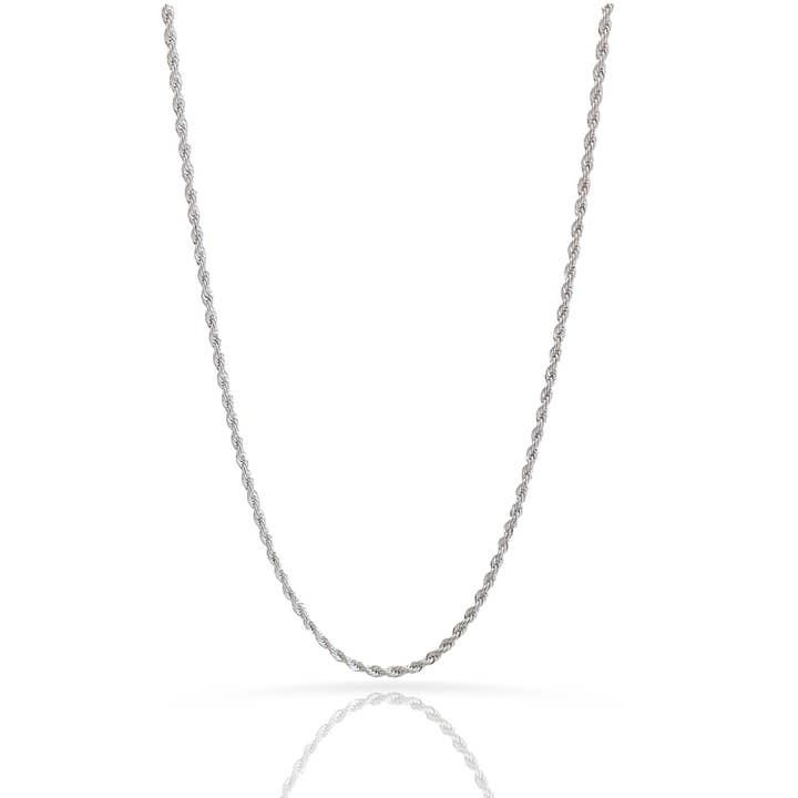 BILLIE TUNN SILVER REP KEDJA HALSBAND för wholesale av MAI DESIREE