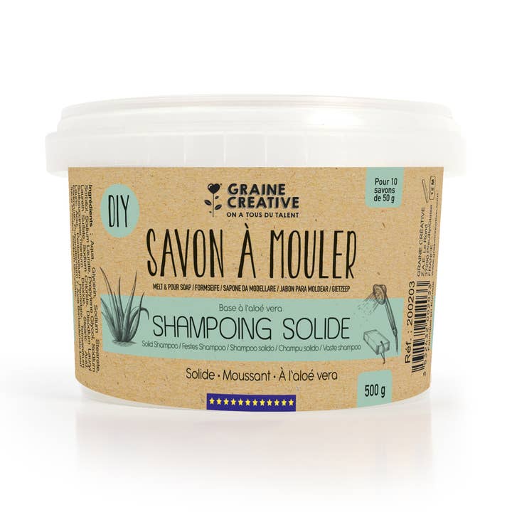 Graine Créative - Wholesale DIY Craft Kit - 500 G DIY ARGAN OIL SOAP JAR0