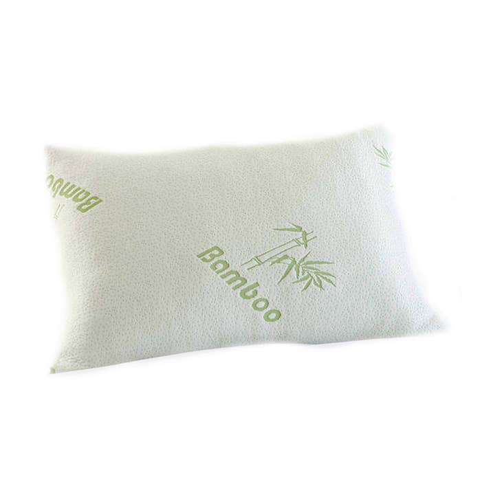 Original Washable Hypoallergenic Bamboo Miracle Memory Foam Pillows King and Standard Size for wholesale by Cypress Linen / Bluff City Bedding