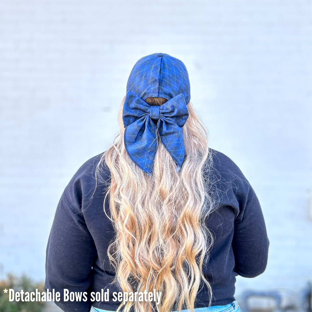 Red Sprite Hats - Wholesale Baseball Cap - Women's - Magical Baseball Caps + Detachable Bows, Hidden Ponytail Hat76