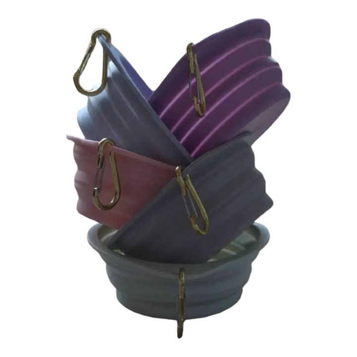 Mo & Co. Portable Pet Bowls for wholesale by Mo & Co.