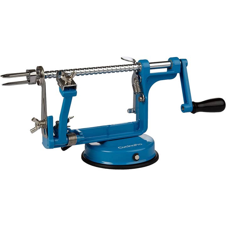 CucinaPro Apple Peeler & Corer - Blue for wholesale by CucinaPro