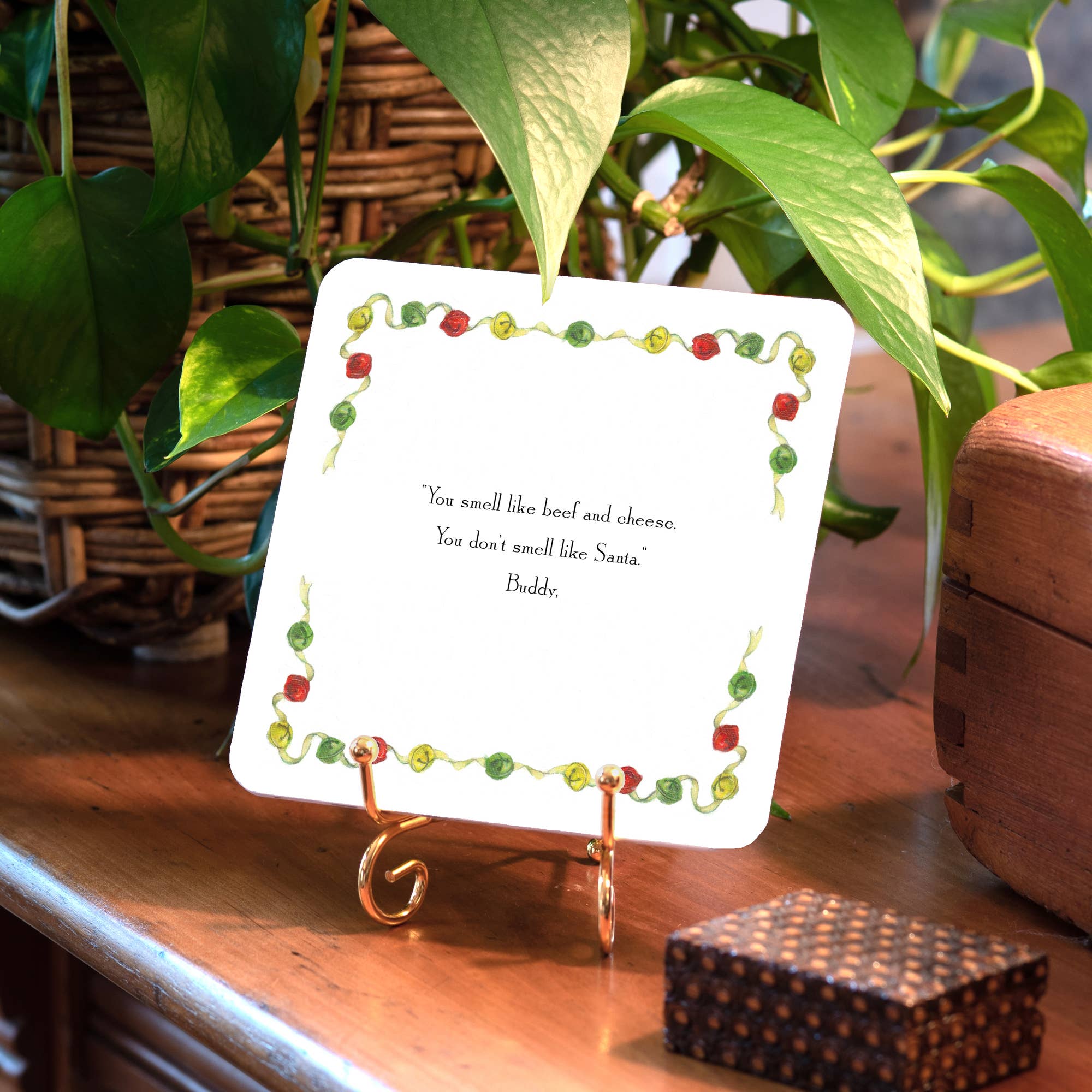 Maison de Papier - Wholesale Advent Calendar - VCO0001999 Christmas Quote Set 5.5" 2
