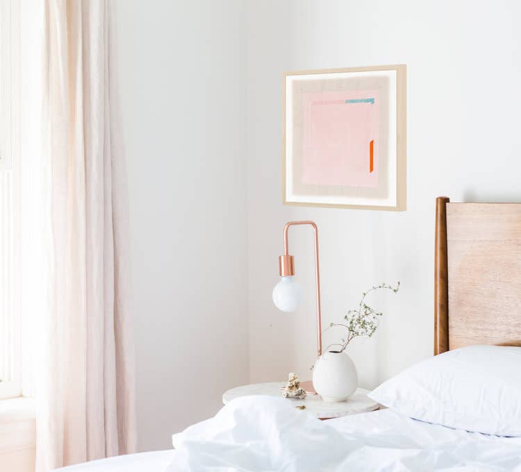 Emily Keating Snyder - Wholesale Art Print - Modern Abstract Pink & Orange Colorful Art Print2