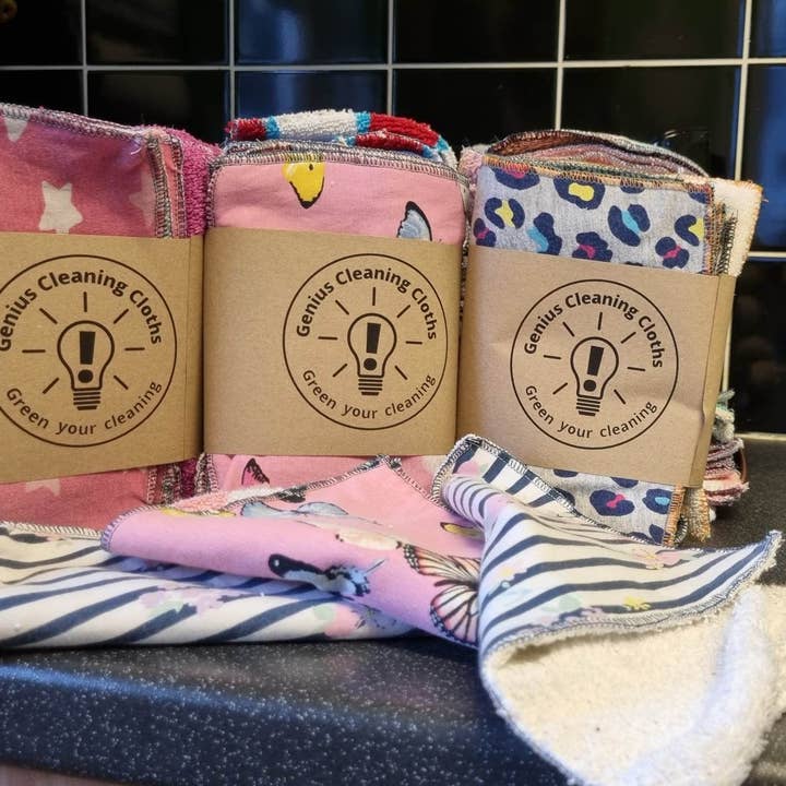 Genius Cleaning Cloths for wholesale by The Watercress Queen