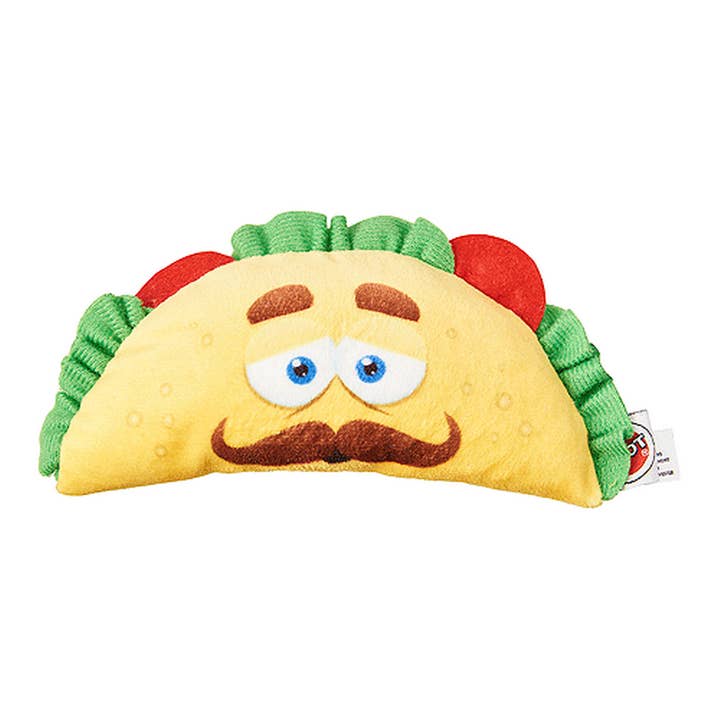 Jouet Squeaky Taco pour chiens Ethical Spot de 6 po pour la vente par King Wholesale Pet Goods