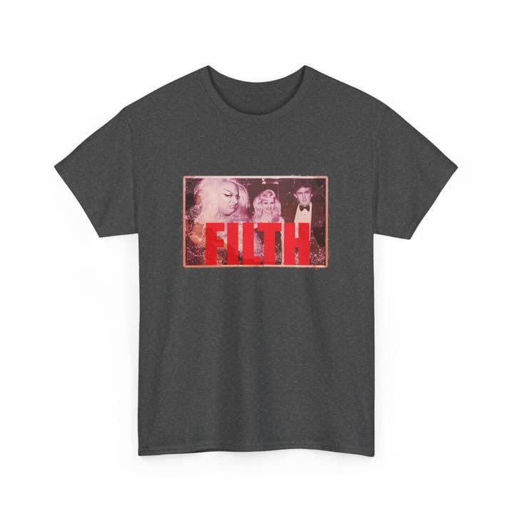 Kennidi Co. - Wholesale Screen Printed T-Shirt - Unisex - Divine Hates Trump Filth edition vintage t-shirt