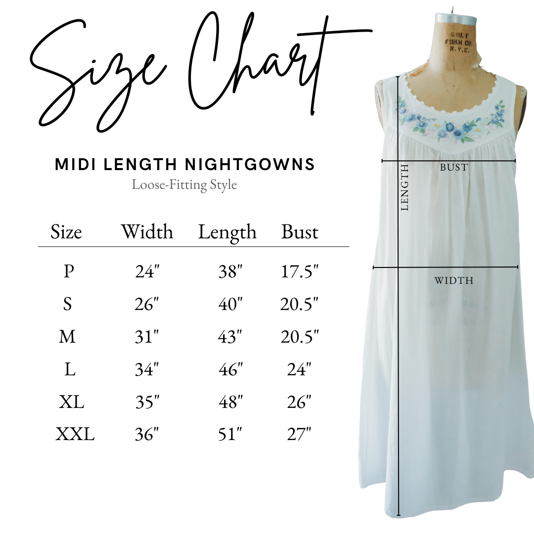 Maison d' Haiti - Wholesale Nightgown - Women's - Floral Embroidered Cotton Nightgown - Purple Rosebuds4