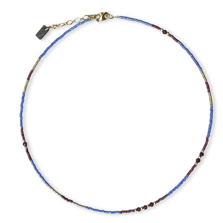 Jazu Jewellery – Colar com abas por atacado – Colares com contas e pedras semipreciosas9