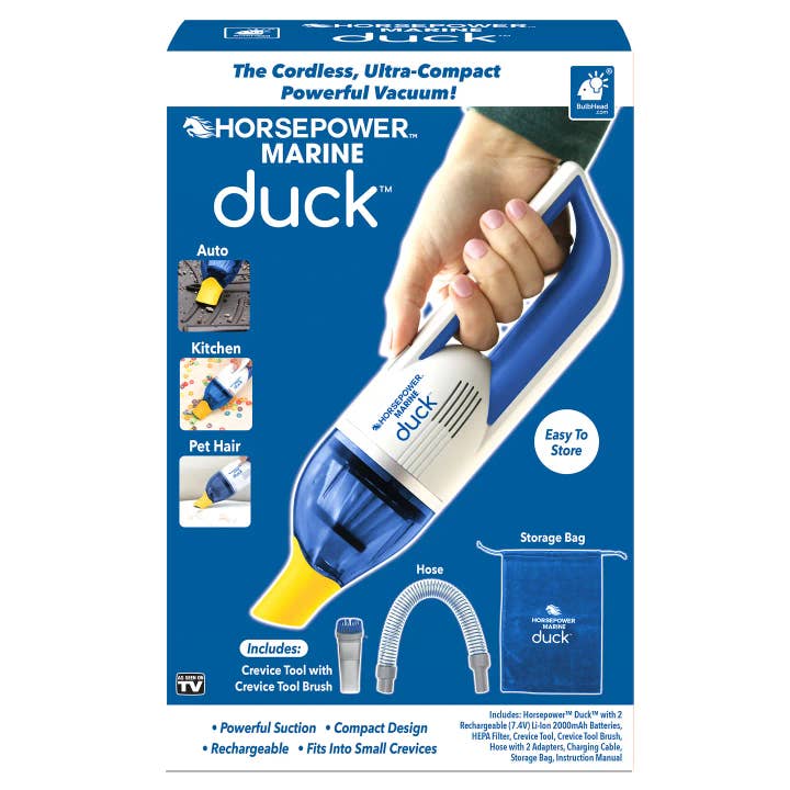 Bulbhead Marine - Wholesale Vacuum Cleaner - Marine Duck Portable Compact Vacuum1