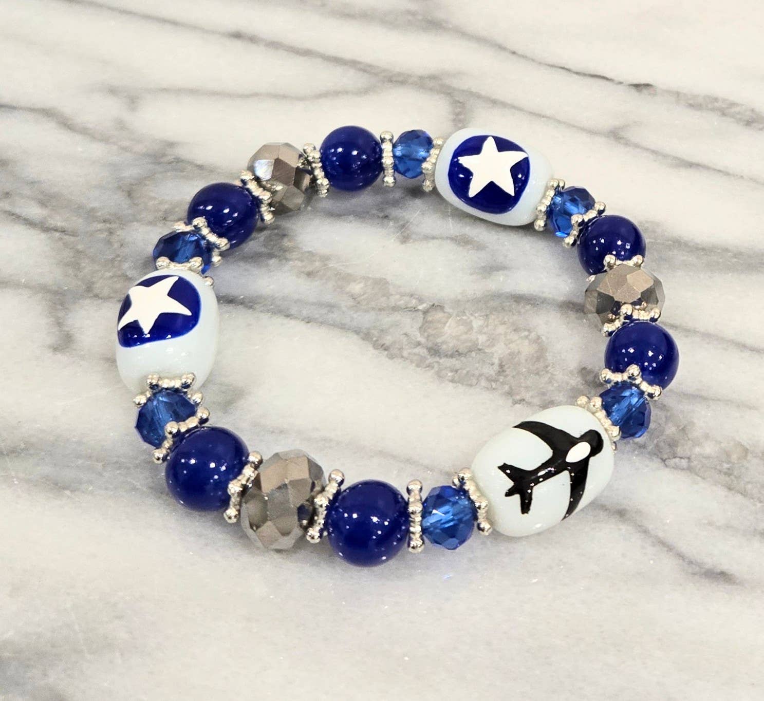 Fiona Accessories - Wholesale Beaded Bracelet - Military Aviation Flight Airplane Aircraft Beaded Bracelet6