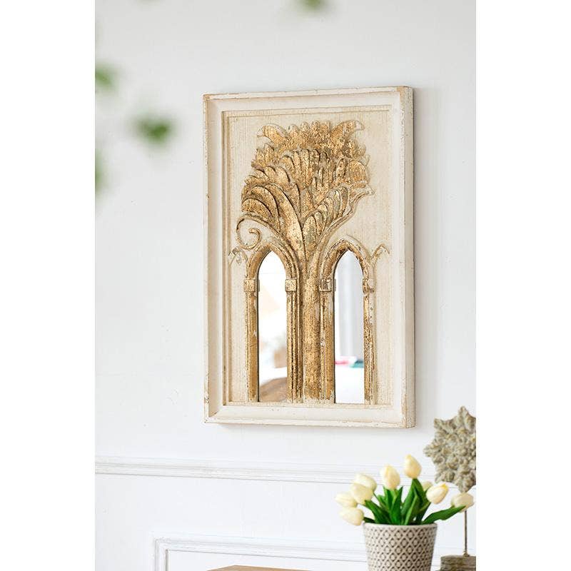 A&B Home Group Inc. - Wholesale Wall Mirror - S/2 20x2x30" Wall Mirror - Gold/Silver2
