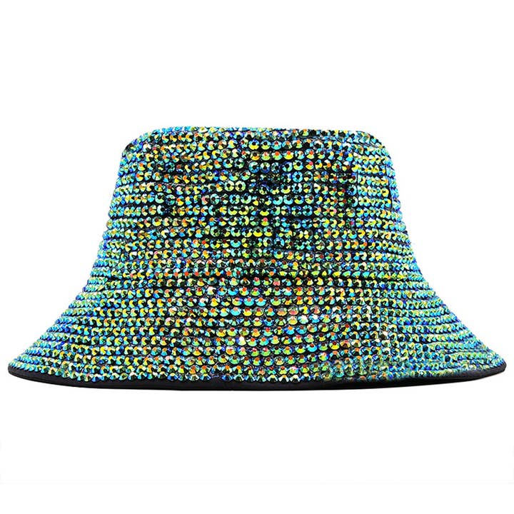 Ole - Wholesale Bucket Hat - Women's - Rhinestone Fisherman Cap C05355