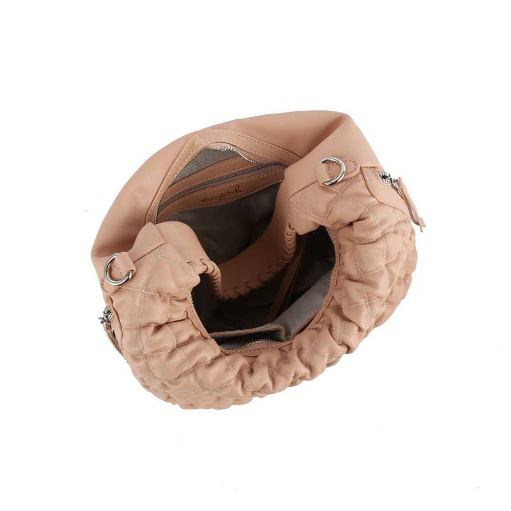 MiMi Wholesale - Wholesale Shoulder Bag - Women's - Kallie Quilted Puffer Women's Shoulder Bag