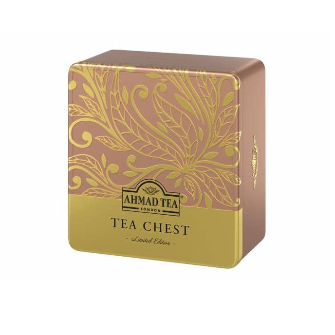 Ahmad Tea – wholesale Tea bags – Tea Chest Four Caddy (4 x 10 Teabags)1
