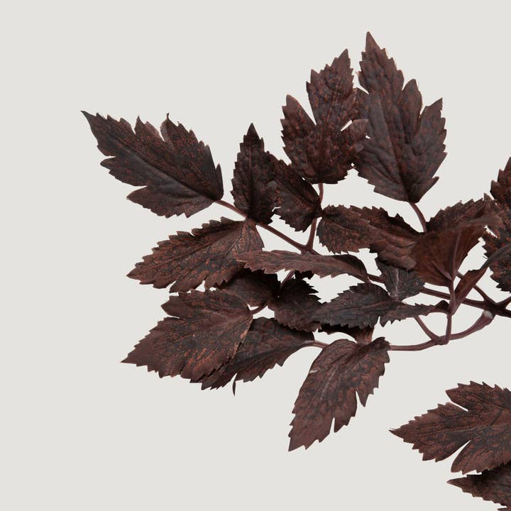 Afloral - Wholesale Artificial Plant - Afloral Plum Artificial Cimicifuga Plant Leaves - 31"