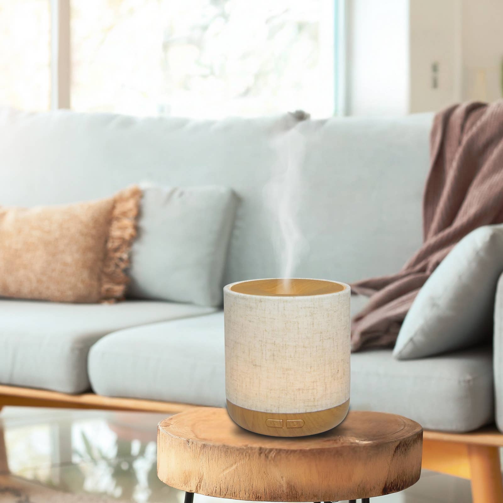 Zen'Arôme - Wholesale Electronic Diffuser - Alesia Linen Canvas Essential Oil Diffuser9