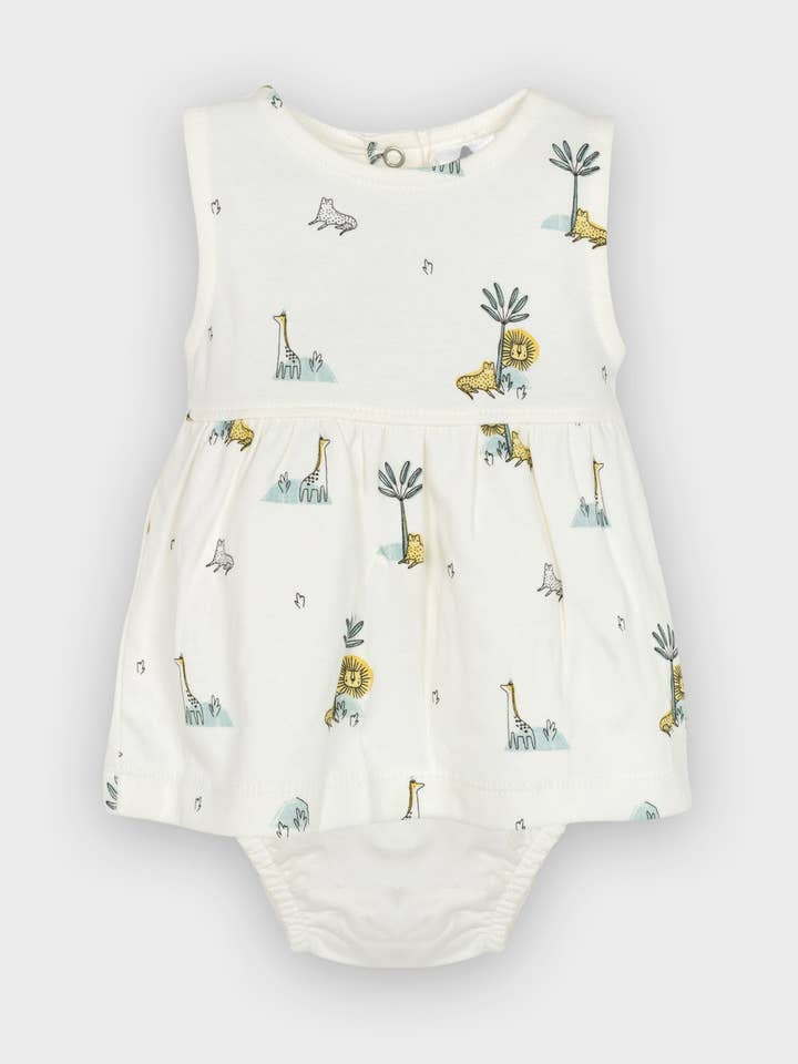 Set vestito+pannolino SAFARI per la vendita all'ingrosso da parte di Minhon