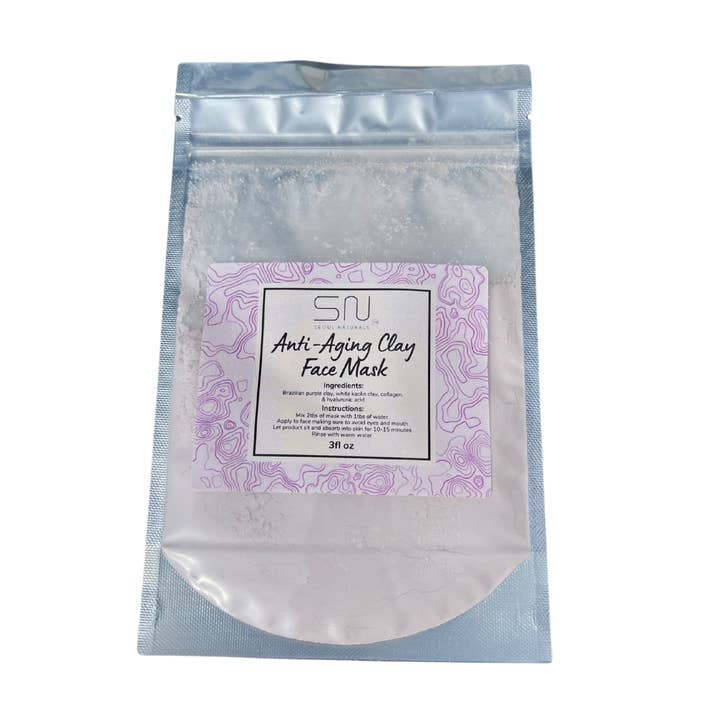 Brazillian Clay Face Mask Powder, K Beauty - Wholesale for wholesale by Seoul Naturals