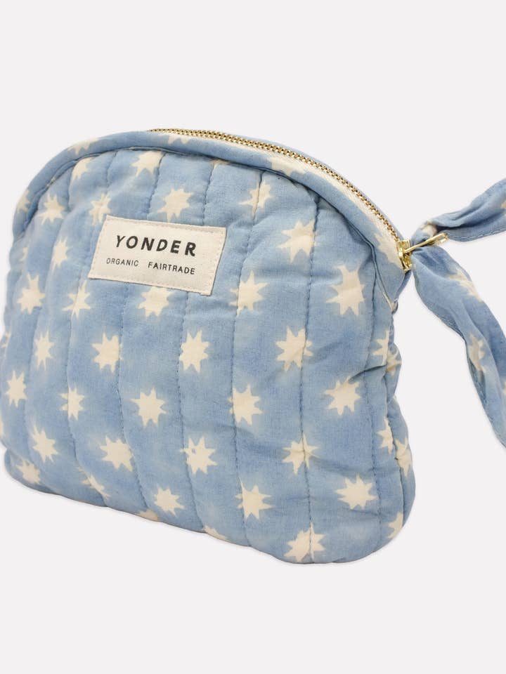 Quilted Zip Pouch | Cosmic | Sky for wholesale by YONDER.