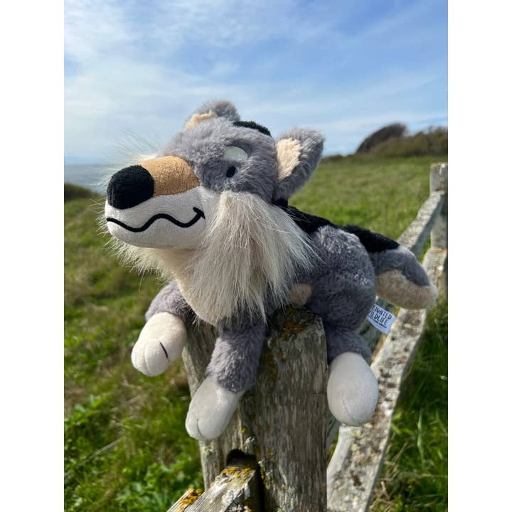 Roamin' Bison Workshop - Wholesale Stuffed/Plush Toy - Kids & Baby - Weighted Wolf | Weighted Plushie | Wolf Plush