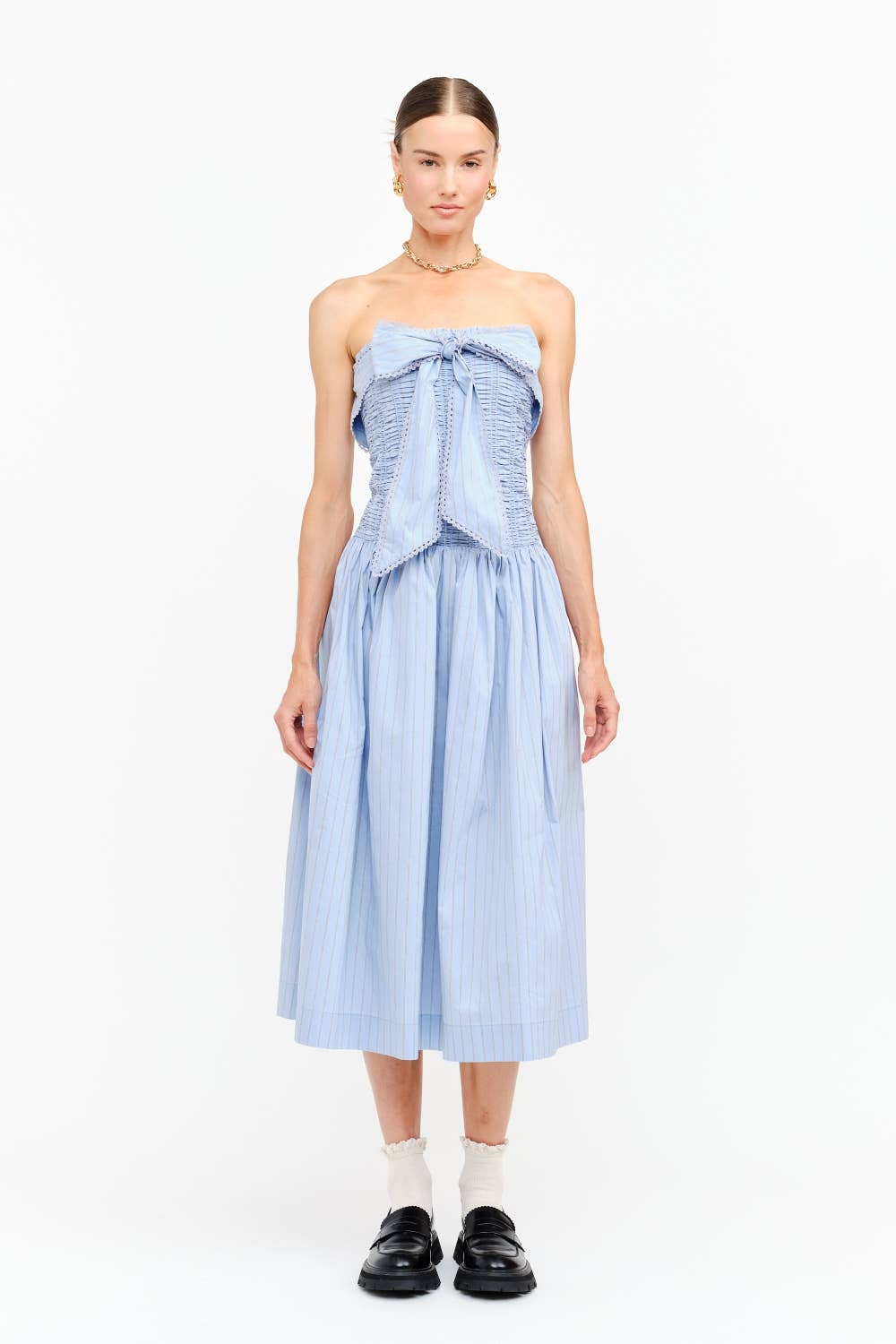 bleu Robe Selma en vente sur Faire1