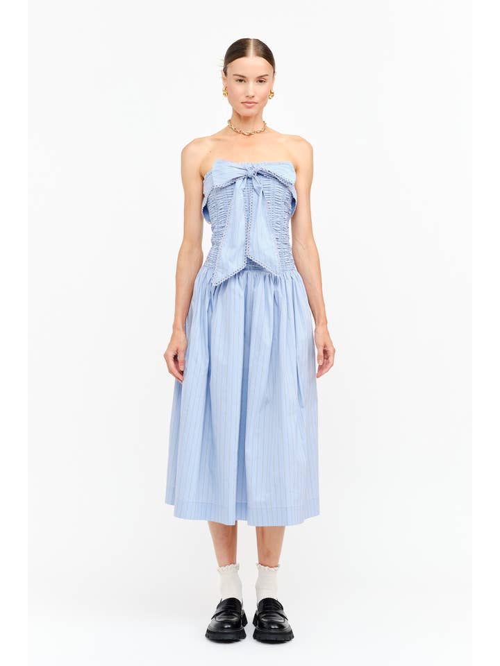 bleu Robe Selma en vente sur Faire1