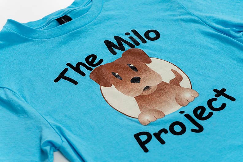 The Milo Project - Wholesale Screen Printed T-Shirt - Unisex - Milo Project T-Shirt (Adult)2