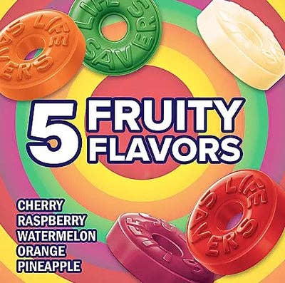 I Got Your Candy - Wholesale Hard Candy - Life Savers Mints Five Flavors - 20ct2