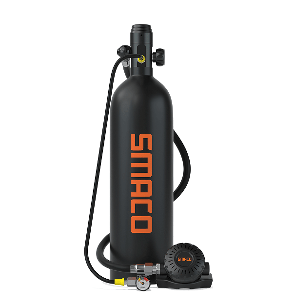 Hard Rock Health Stores - Wholesale Sporting Accessories - 2L Single-bottle respirator diving equipment.  Constant pressure 2 Mpa breathing 25-30Minutes snorkel mask snorkeling tube protective back bag, diving gas cylinder, scuba diving, adult men and women5