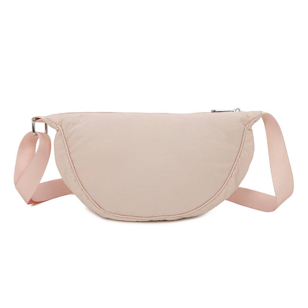 Gallantry – wholesale Midjeväska - Dam – Gallantry Moonline (R-1951) halv-måneformad väska i lättviktsnylon6